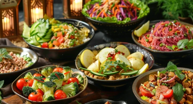 سلطات لإنقاص الوزن في رمضان