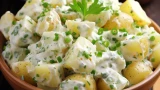 طريقة عمل سلطة البطاطس بالزبادي