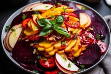 طريقة عمل سلطة التفاح والبنجر