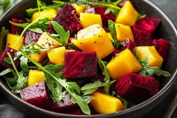 طريقة عمل سلطة المانجو والشمندر