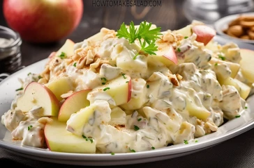 طريقة عمل سلطة التفاح بالمايونيز