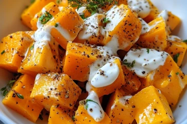 وجبة غنية بالالياف والبروتين - سلطة القرع بالزبادي