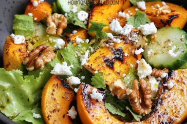 أفيد وأسرع اكلة - سلطة القرع المشوي