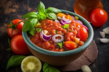 طريقة عمل سلطة الدقوس بالفيديو