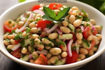 طريقة عمل سلطة الفاصوليا البيضاء للرجيم