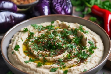 طريقة عمل سلطة البابا غنوج