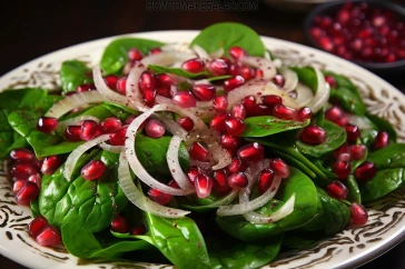 طريقة عمل سلطة السبانخ