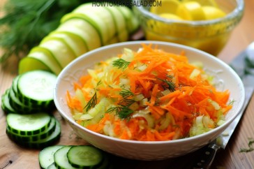 سلطة الجزر والخيار – فوائد مذهلة للجسم