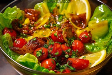 أكلة تدعم الرجيم وتعزز المناعة - سلطة الخس والطماطم