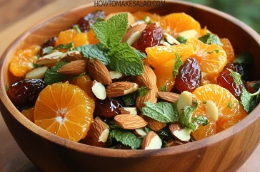 أشهى وصفة سلطة برتقال بالتمر تدعم نشاطك اليومي