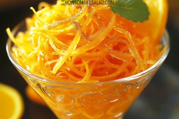 أكلة مثالية للدايت ورفع المناعة - سلطة الجزر والبرتقال