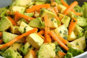 طريقة عمل سلطة الأفوكادو بالتفاح