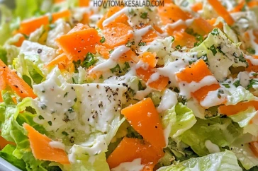 طريقة عمل سلطة الرانش - طعم كريمي لا يقاوم