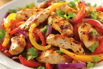 طريقة عمل سلطة دجاج فاهيتا