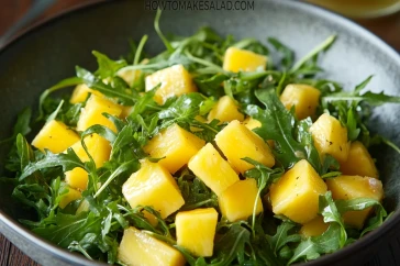 أكلة غنية بمضادات الأكسدة - سلطة الأناناس والمانجو