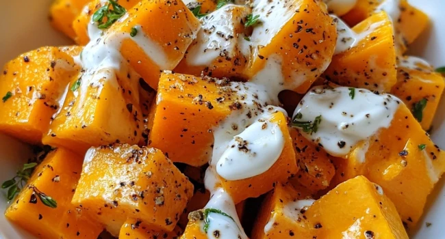 وجبة غنية بالالياف والبروتين - سلطة القرع بالزبادي