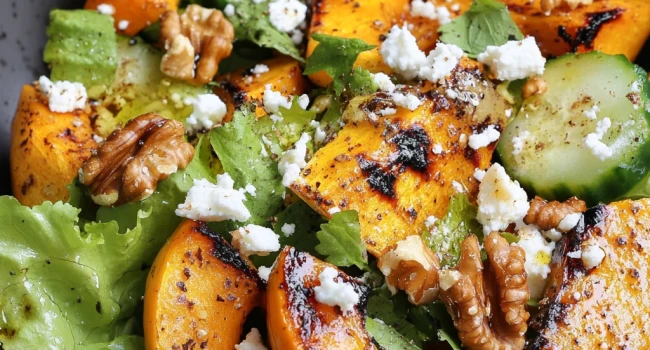 أفيد وأسرع اكلة - سلطة القرع المشوي